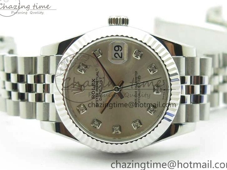 MiroTime 0513 Datejust 31mm 278271 SS BP Maker Best Edition Silver Crystal Dial on Jubilee Bracelet OnTrend 2741